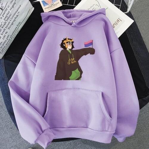 Harajuku Loki Hoodie Sweatshirt American Movie TV Character Long Sleeve Casual Crew Neck Streetwear Tops Men Oversized Hoodie