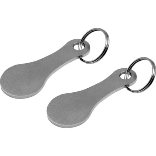 Metal Key Ring Shopping Cart TokenS decoración habitación