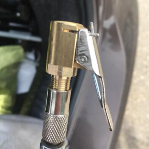 8mm Car Tyre Wheel Tire Air Chuck Inflator Pump Valve Clip for SEAT Ibiza Leon Toledo Arosa Alhambra Exeo FR Supercopa Mii Altea