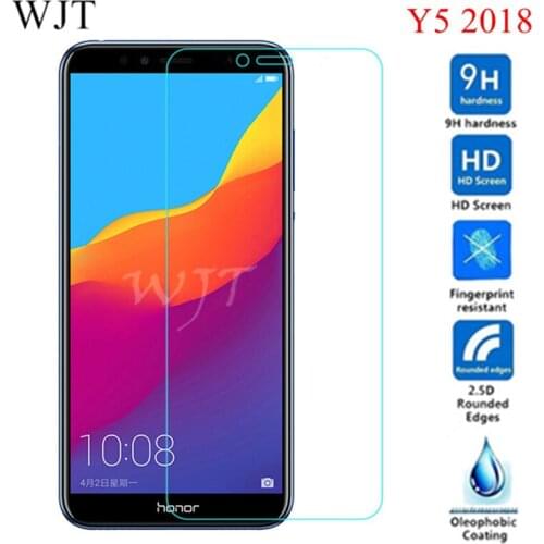Y5 2018 sklo cover Tempered Glass For Huawei Y5 2018 Y5 prime Y5 pro 2018 Honor 7A DUA-L22 5.45 inch Protective Screen Protector