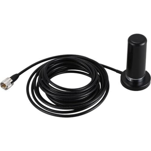 144/435MHz Uhf Vhf Car Radio Walkie Talkie Stubby Antenna With Magnetic Base