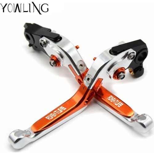 Motorcycle Accessories Adjustable Extendable Brake Clutch Levers For 990 Adventure 2006-2013 950 640 Adventure 2004-2006