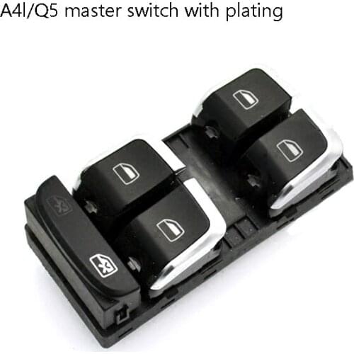 Car Modification Electronic Window lifter Switch Buttons for Audi A4/Q5 A6L Car Accessories