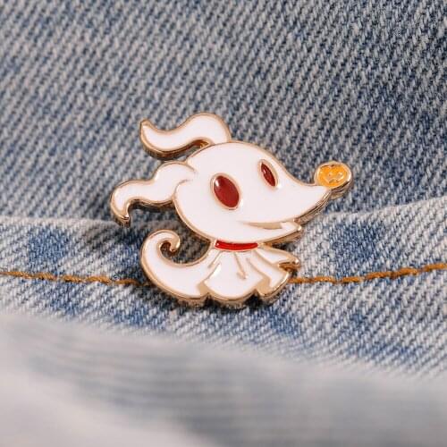 New Halloween Creative Baby Brooch Anxious&Confused Jewelry Badges Pins Gifts Brooches For Children