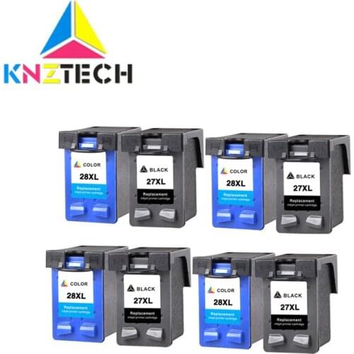 Highcapacity 27XL 28XL Ink Cartridge compatible For hp27 For hp28 Deskjet 3320 3325 3420 3535 3550 3650 3744 Printer