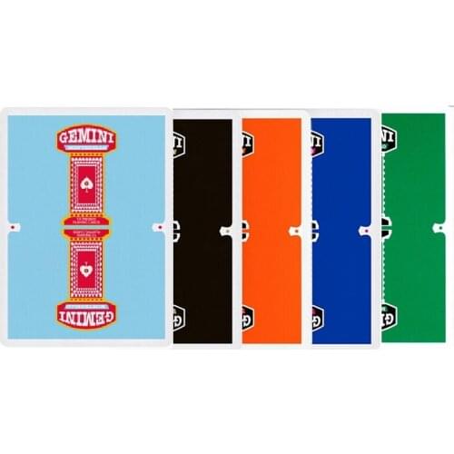 Gemini Casino Playing Cards Poker Size Deck USPCC Custom Limited Edition Magic Card Games Magic Props Magic Tricks for Magician