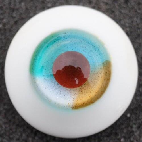 BJD 22mm Round Glass Eyes Eyeball Reborn Baby Doll Makeup Jewelry Use Taxidermy Steampunk Crafts HEDUOEP Y22115