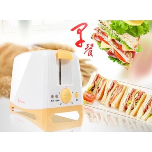 Multi-stage selection of fully automatic dust-proof cover home breakfast toaster J03