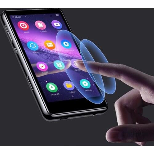 BTSMONE M1 MP3 Player Support Bluetooth 5.0 with High Resolution and Full Touch Screen Built-in LoundSpeaker HiFi Lossless Sound