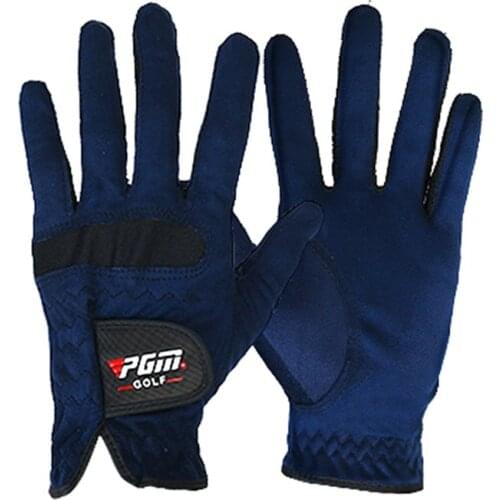 Men Right Left Hand Golf Gloves Sweat Absorbent Microfiber Cloth Soft Breathable Abrasion Gloves New Arrival