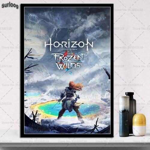 Posters and Prints Horizon Zero Dawn Hot Game Wall Art Pictures Poster Canvas Painting for Home Decoration