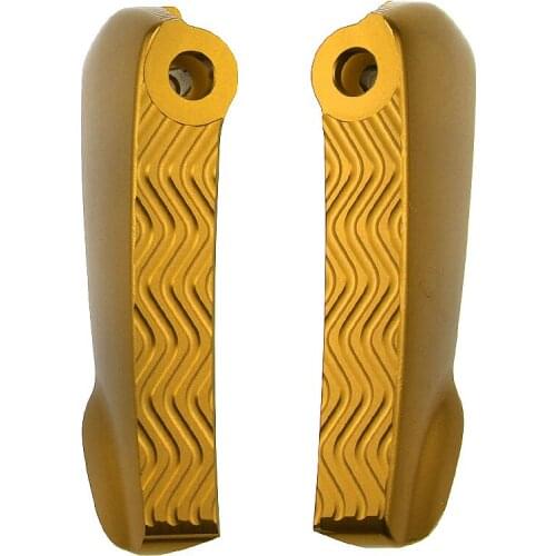 Scooter Foot Rests Passenger Foot Pegs Extensions Universal CNC Extended Footpegs for VESPA GTS300 GTS250 GTV