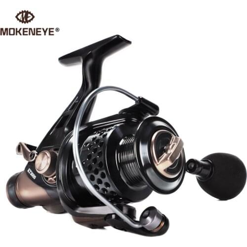 15-28KG Fishing Reel Spinning Reel Adjustable Handle Line Spool Front & Rear Brakes Left Right Handle Saltwater For Big Fish