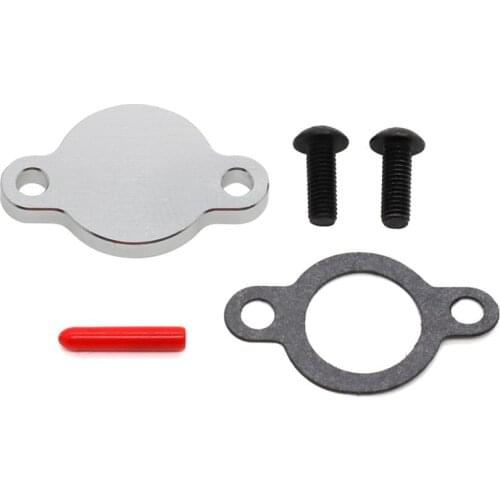 Oil injection block off plate For Yamaha YFS200 YFS 200 Blaster kit billet aluminum