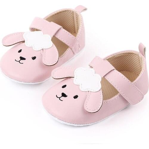 Cute Cartoon Baby Girl Shoes First Walkers Pu Leather Newborn Infant Shoes Soft Sole Non-Slip Toddler Girls Shoes Schoenen