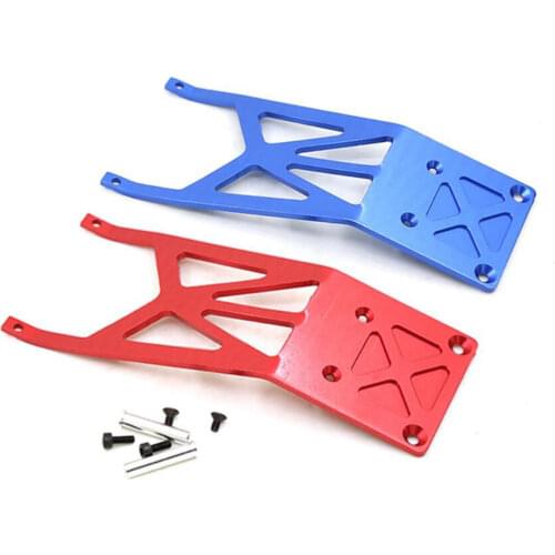 RC Aluminum Alloy Chassis Guard Skid Plate for SLASH 1/10 RC Model DIY Parts