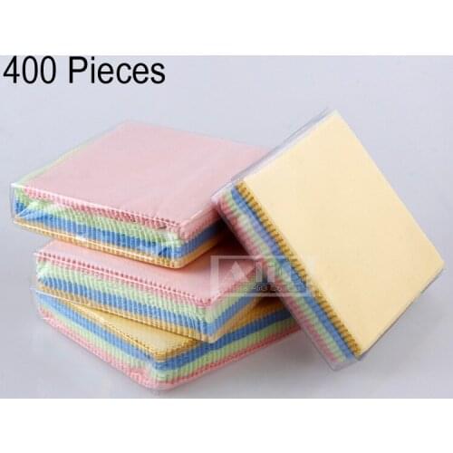 400PCS Camera Cleaning Cloth Glasses Cloth Lens Colth