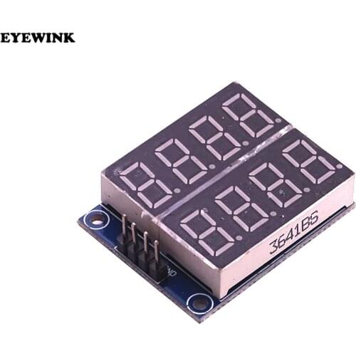 74HC595 74HC164 8Bit 8-Digit LED Nixie tube Display Module Red Digital Tube