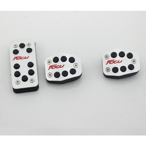 My Good Car Aluminium Alloy Car Inner Accelerator Pedal Gas Pedal for Ford Focus 2 MK2 3 4 MK3 MK4 Kuga Escape ST 2005-2017