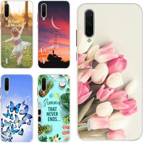 For Xiaomi Mi CC9 Case Mi 9 Lite Soft Silicone TPU Cute Painted Cover For Xiaomi Mi 9 Lite CC9 Phone Cases Fundas 6.39'' Housing