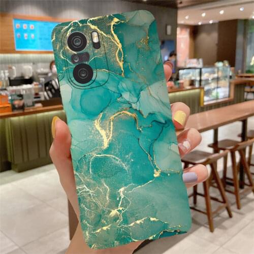 Watercolor Marble Pattern Case For Samsung Galaxy S21 Plus S20 Ultra FE S10 S9 S8 S7 Edge S10E Note 20 10 Lite Silicone Cover