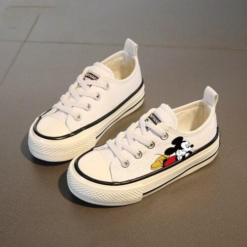 Disney cartoon Mickey Mouse children boys and girls non-slip soft sole casual shoes sports shoes student running shoes