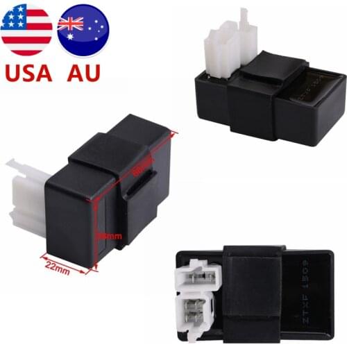 Racing 6 pin AC Ignition CDI Box CDI Lighter For GY6 50cc 125cc 150cc Moped Chinese Scooter ATV Quad Go Kart Buggy Ignition Coil