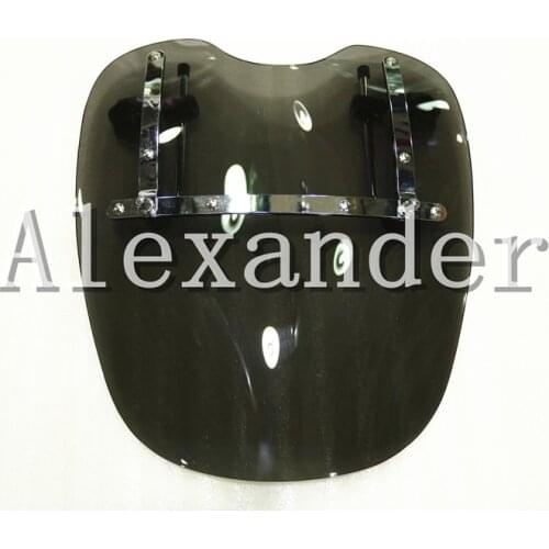 Free Shipping Brand New Motorcycle Windshield Windscreen for Harley Davidson Sportster Dyna Glide Softail XL 883 1200 Smoke xl