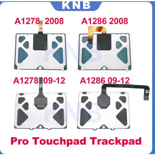 Original Touchpad Trackpad with Flex Cable 821-0832-A 821-1255-A For Macbook Pro A1278 A1286 A1297 2008 2009 2010 2011 2012