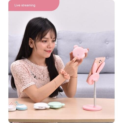 YOUXIU Phone Holder Stand Desktop Metal Material For Phone iPad Xiaomi Huawei Tablet Stand Adjustable Angle