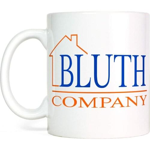 Most Toasty Funny Bluth Company Logo Ceramic Coffee Mug Novelty Gift, 11 Ounce, White