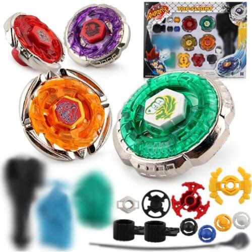 Spinning Tops bey Spinning Top blade metal fusion 4D Launcher Grip Set Fight Master Rare bey Spinning Top blade Kids toys Gifts