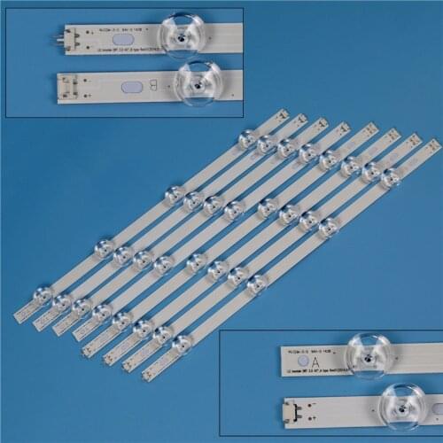 New 8 Piece TV Backlight Strip For LG 42LF6200 LG42LF620V 42" LED Strips Kit Backlight Bars For LG 42LF620V-ZB Lamps Light Bands