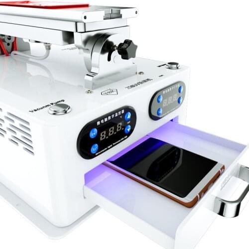 TBK-258UV New 5 in 1 LCD Screen Separate Machine Frame Separating Glue Remover With UV Cring Lamp For iphone Samsung Huawei