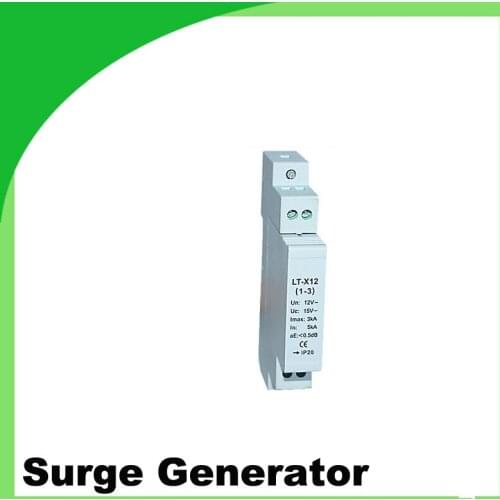 Lt-X12 (1-3) Control Signal Lightning Protection Device DIN Rail Style Surge Protector