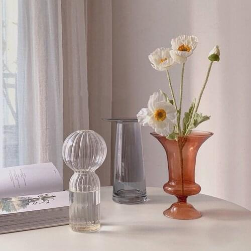 Flower Vase For Weddings Events Decorating Arrangements Flowers Office Nordic Home Decor Glass Vase Table Vase