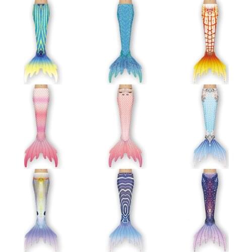Mermaid Tails for Swimming Adult Kids Cosplay Costume Mermaid Tail Swimsuit Childen Girl Clothes Halloween Costumes for Women