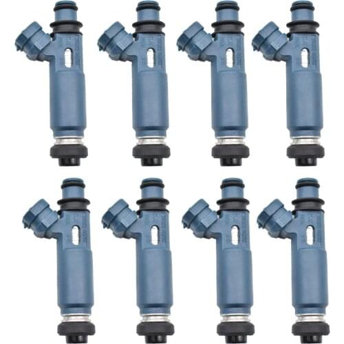 8pcs/lot New Fuel Injector 23250-50040 23209-50040 for Toyota Land Cruiser Tundra Lexus GX470 LX470 4.7L