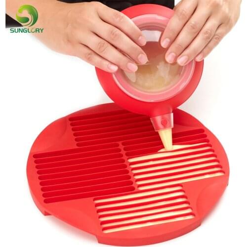 Homemade Non-stick Silicone Stick Pan Chocolate Cookie Biscuit Bar Mold To Make 30 Sticks In 5 Minutes DIY Cake Decorating Tools