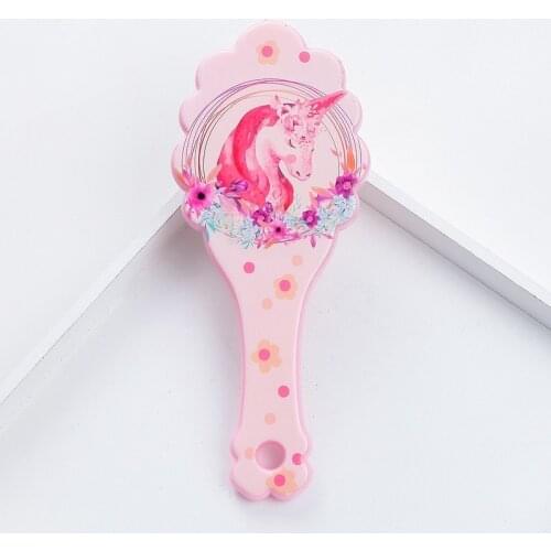 Baby Cartoon Print Comb Anti-static Princess Comb Reduce Hair Loss Multifunctional Styling Tool Massage Hair Brush