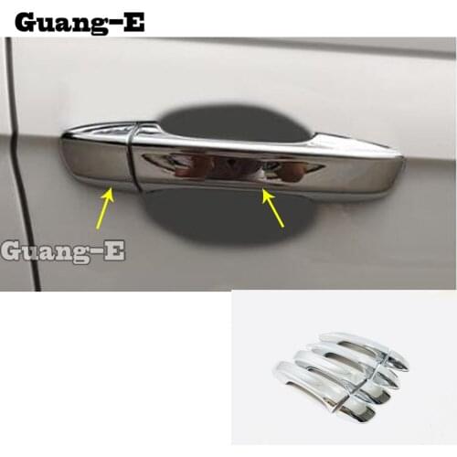For Volkswagen VW Polo Hatchback 2019 2020 2021 2022 Car Cover Detector Stick Frame Trim External Door Handle Armrest Holder