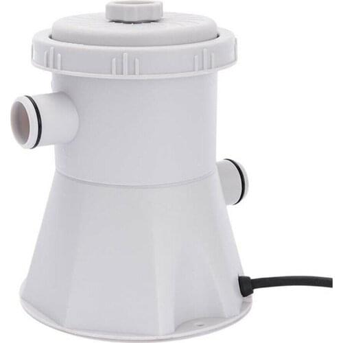 220V Electric Swim Pool Filter Water Pump for Above Ground Pools Clean Outdoor Hot Tubs Accessories 21X14X12cm WWO66