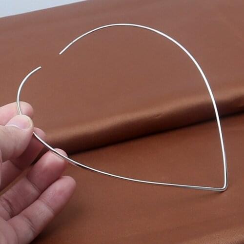 FNJ 925 Silver Chokers Necklaces for Jewelry Making 2mm New Fashion Original S925 Thai Silver Women 40cm Torques