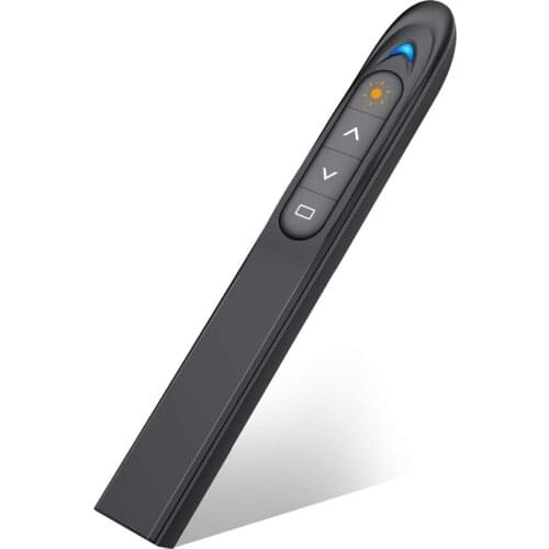 FULL-2.4GHz Wireless Presenter 100M No Directional Restrictions Remote Control Pointer Flip Pen for PPT Powerpoint Presentation