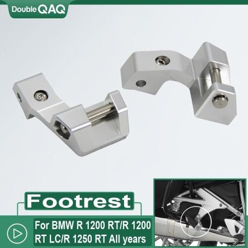 NEW Motorcycle Foot Peg Lowering Kits Passenger Footrest For BMW R1200RT 2005-2013 R1200RT LC 2014-2021 R1250RT