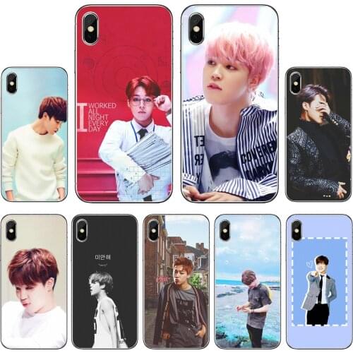 Soft Silicone Case JIMIN-SUGA-Korean-stars-Poster For Xiaomi Redmi 2 S2 3 3S 4 4A 5 5A 5 6 6A 7A 9 9T 9C 9A Pro Pocophone F1