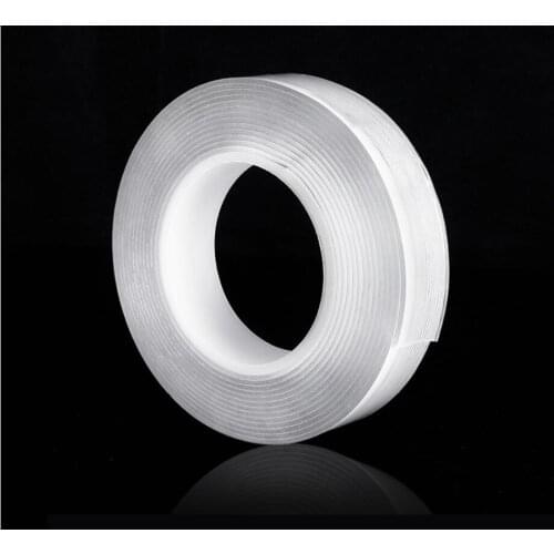 Nano Tape For Kitchen Transparent Self-Adhesive Tape Waterproof And Mildew Proof Bathroom Double-Sided Tape Household Products