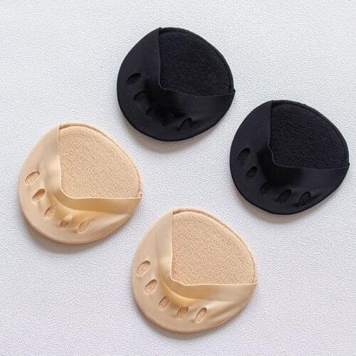 New Invisible Socks Sweat-absorbent Half Feet Socks Anti-slip Foot Pad Five Fingers Socks Cotton Socks Open Toe Socks Invisible