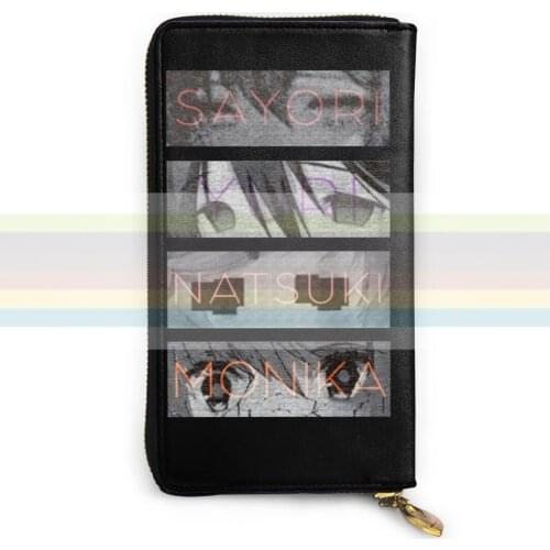 New mens and womens smart leather wallet credit card bank card bag. Long mobile wallet