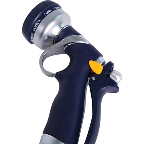 Watering Gun Garden Nozzle Hose Nozzle Adjustable Nozzle Water Gun Lawn Hose Multifunction Garden High Pressure Sprayer